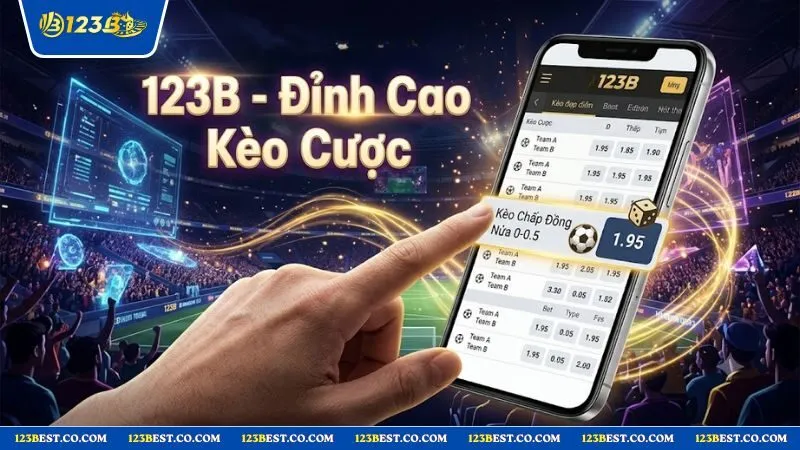 Giao diện bảng cược nhà cái hướng dẫn cách đọc kèo chấp 0.25 cho người mới dễ hiểu nhất.