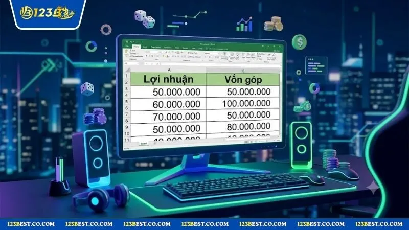 Hướng dẫn cách chia lợi nhuận theo vốn góp minh bạch đảm bảo tính công bằng và an toàn