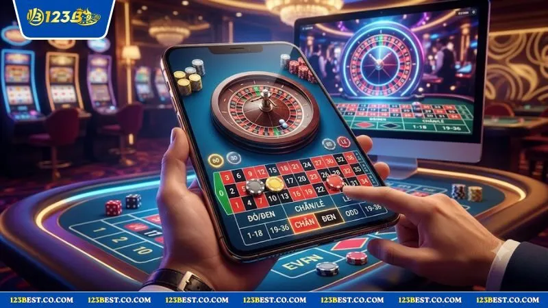 Bảng hiển thị các cửa cược đơn giản giúp người mới áp dụng mẹo chơi roulette kiểu châu âu hiệu quả